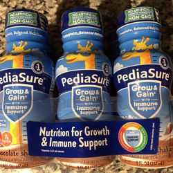 Pediasure Protein Chocolate Shake 6pk