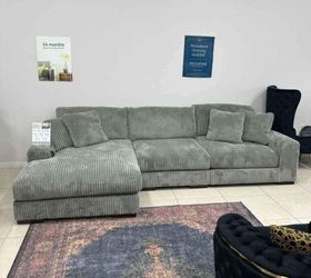 Lindyn Fog Gray L Shaped Modular Sectional Couch 🛋️ Fast Delivery Mention Jon Green to the staff to confirm this price/offer! 🔥