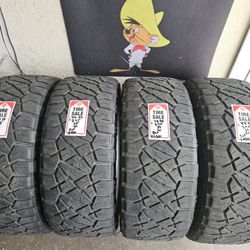 275/55/20 Nitto Tires (4)