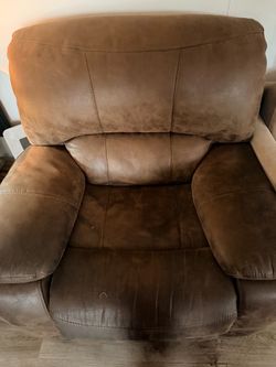 Leather sofa