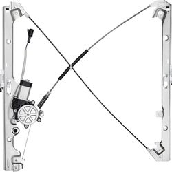 Front Driver Side Power Window Regulator with Motor Compatible for Chevry Silverado 1 3500 Tahoe GMC Sierra Yukon XL Cadillac Es