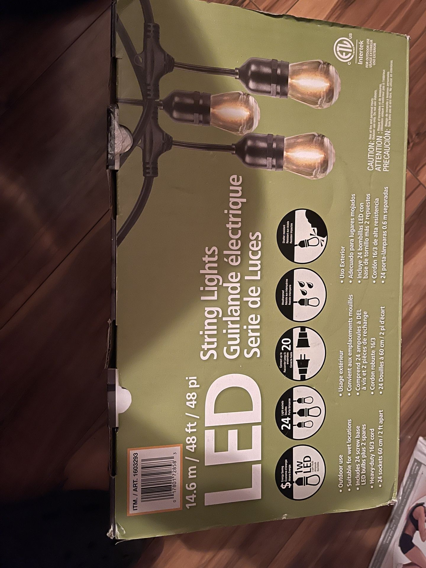 New Outdoor String Lights