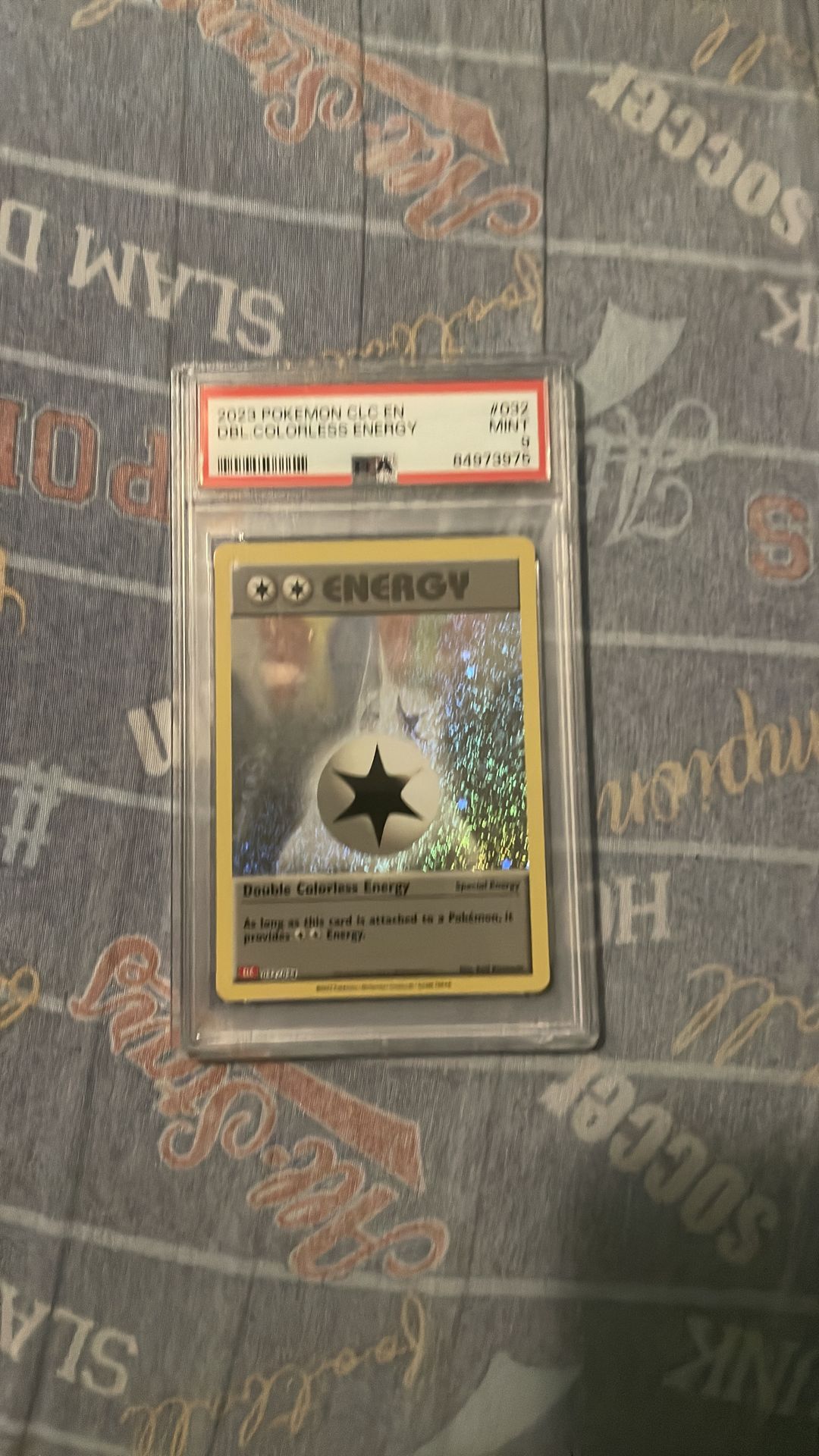Double colorless energy