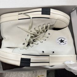 Rick Owen’s X Converse Chuck 70s White Size 10 Men’s Used