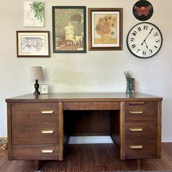 Vintage Jofco MCM Wooden Desk