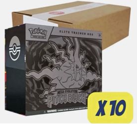 Pokémon Pitch Black Sealed ETB Case
