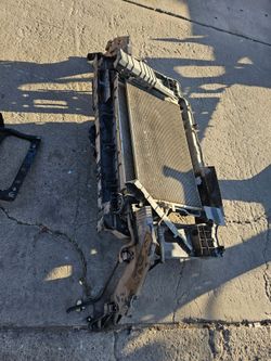 Hyundai tucson radiador support fan assembly oem