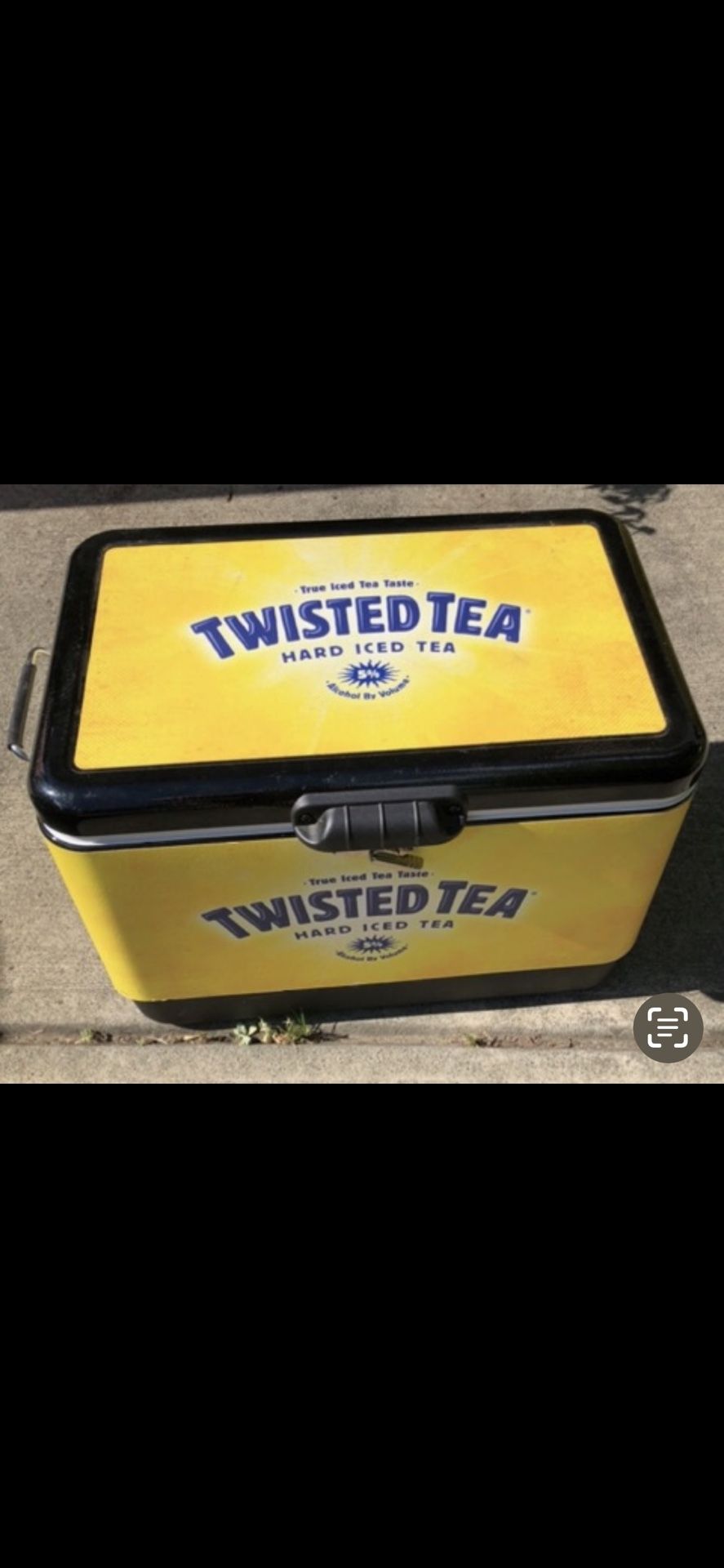 Twisted Tea Coleman Cooler