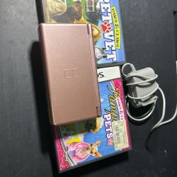 Nintendo DS Lite Metallic Rose