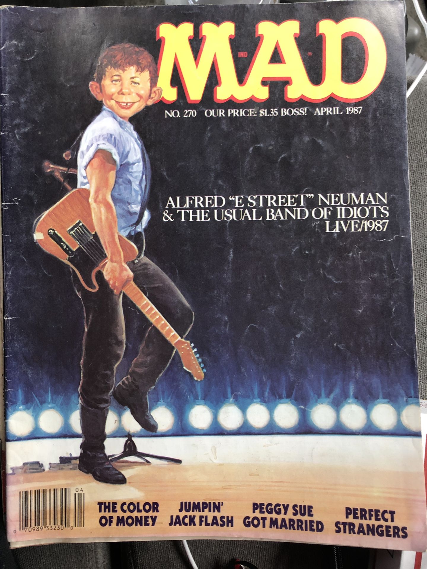 Mad magazine 1987 April Fine condition
