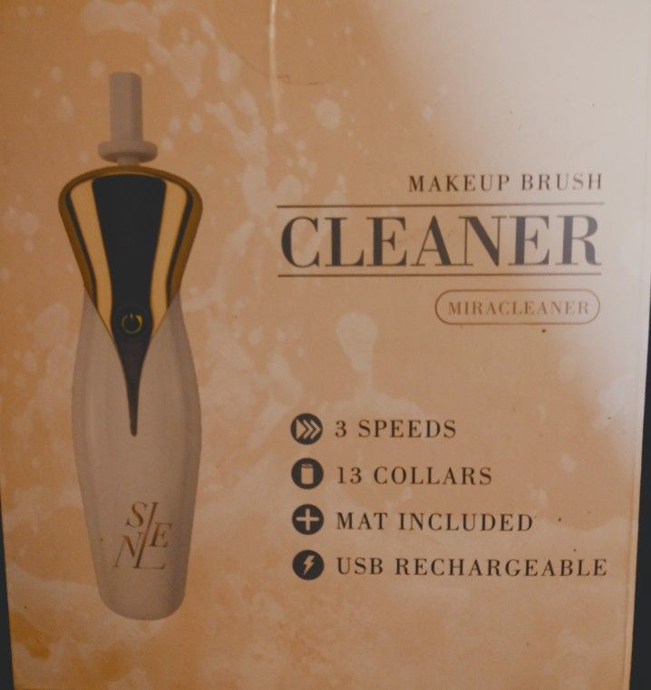 New In Box Makeup Brush Cleaner 