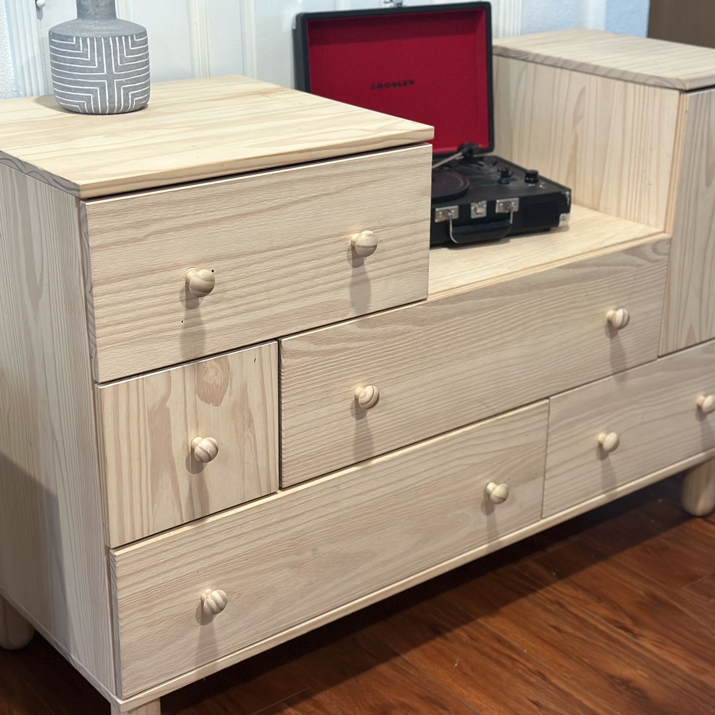 IKEA PS 2012 Chest Of 5 Drawers 1 Door Pine Wash for Sale in IKEA PS 2012 Chest Of 5 Drawers 1 Door Pine Wash for Sale in