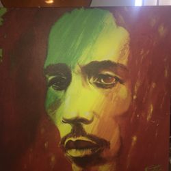 Bob Marley Print On Canvas 