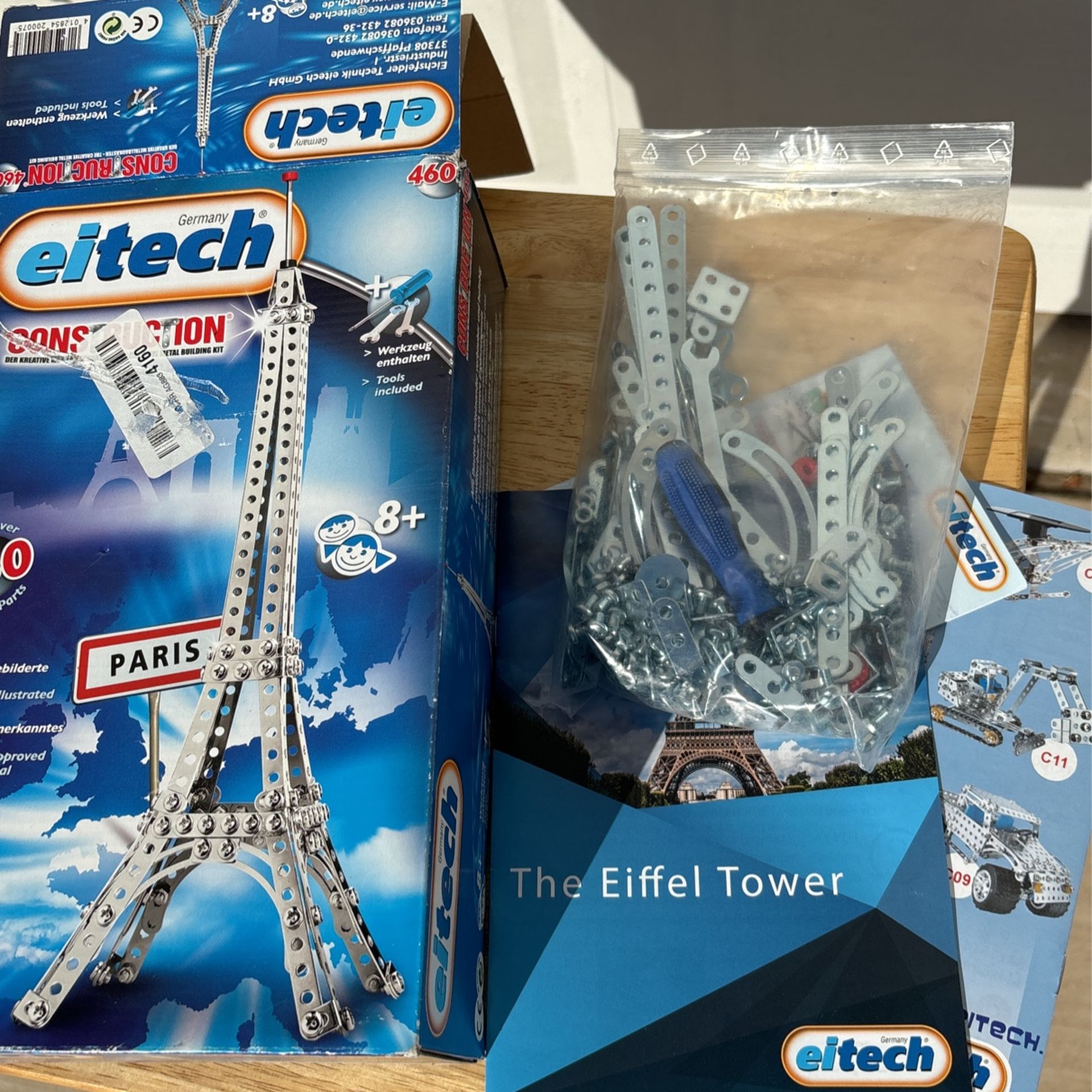 Eitech Landmark Series Eiffel Tower Construction Set Educational Toy Intro to Engineering STEM Learning with 250 Pieces Promotes Innovation C for Sale in North Las Vegas NV OfferUp