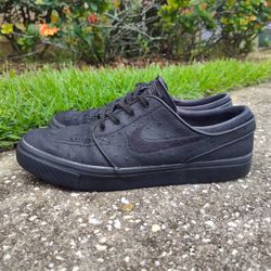 Nike SB Zoom Stefan Janoski Black Anthracite 616490-007 Sz 8 Skateboard Sneaker