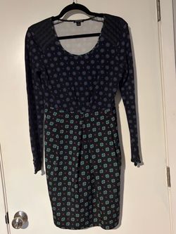 I Love Ronson Long Sleeve Printed Dress