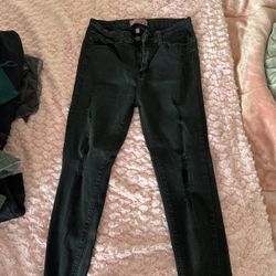 Booty Lifting Black Jeans $5