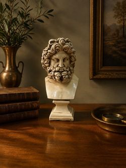 Classical Zeus Greek God Bust
