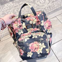 Flower Diaper Backpack