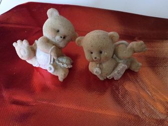 Cure set of bear hallmark figurines