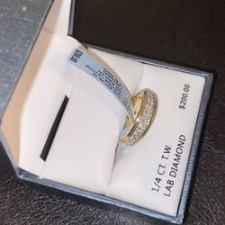 Lab Diamond Ring Size 6