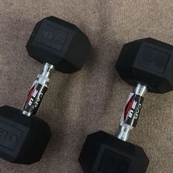 CAP 30 LB dumbbells