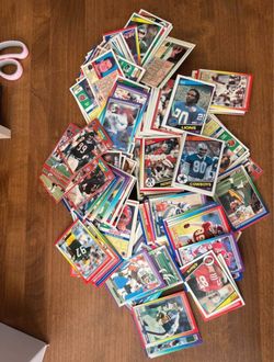 Vintage NFL Football Trading Cards Lot