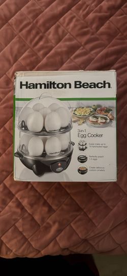 Hamilton Beach 3-in-1 Egg Cooker Never Used