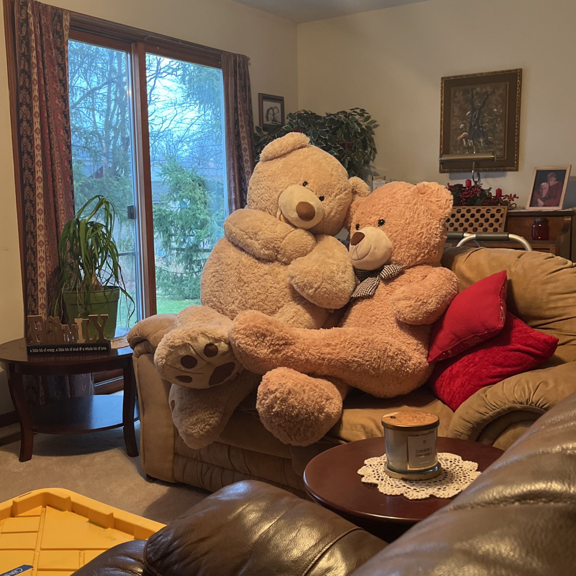 2 Large Teddy Bears