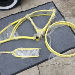 Beach Cruiser Frame And Fork Set 