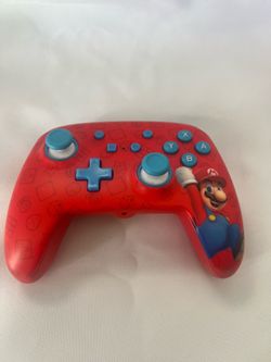 Super Mario Nintendo Switch Wired Controller Red PowerA