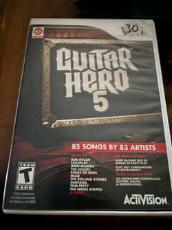 Guitar hero 5 Wii