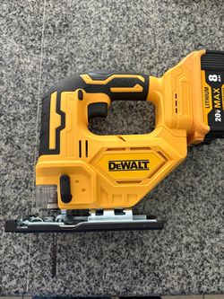 DeWalt 20V MAX Cordless Jig Saw with 8Ah Battery