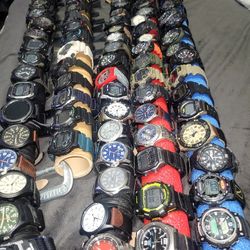 Huge Watch Collection Rare 80 Plus Watches GSHOCK TIMEX  INVICTA  and Much More!