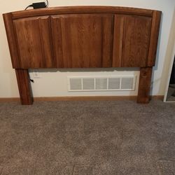 Solid Oak Headboard