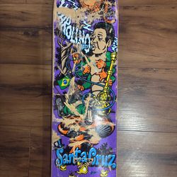 Vintage Santa Cruz 2000s skateboard deck