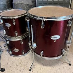 3 Piece Acoustic Drums. Cheap!!!