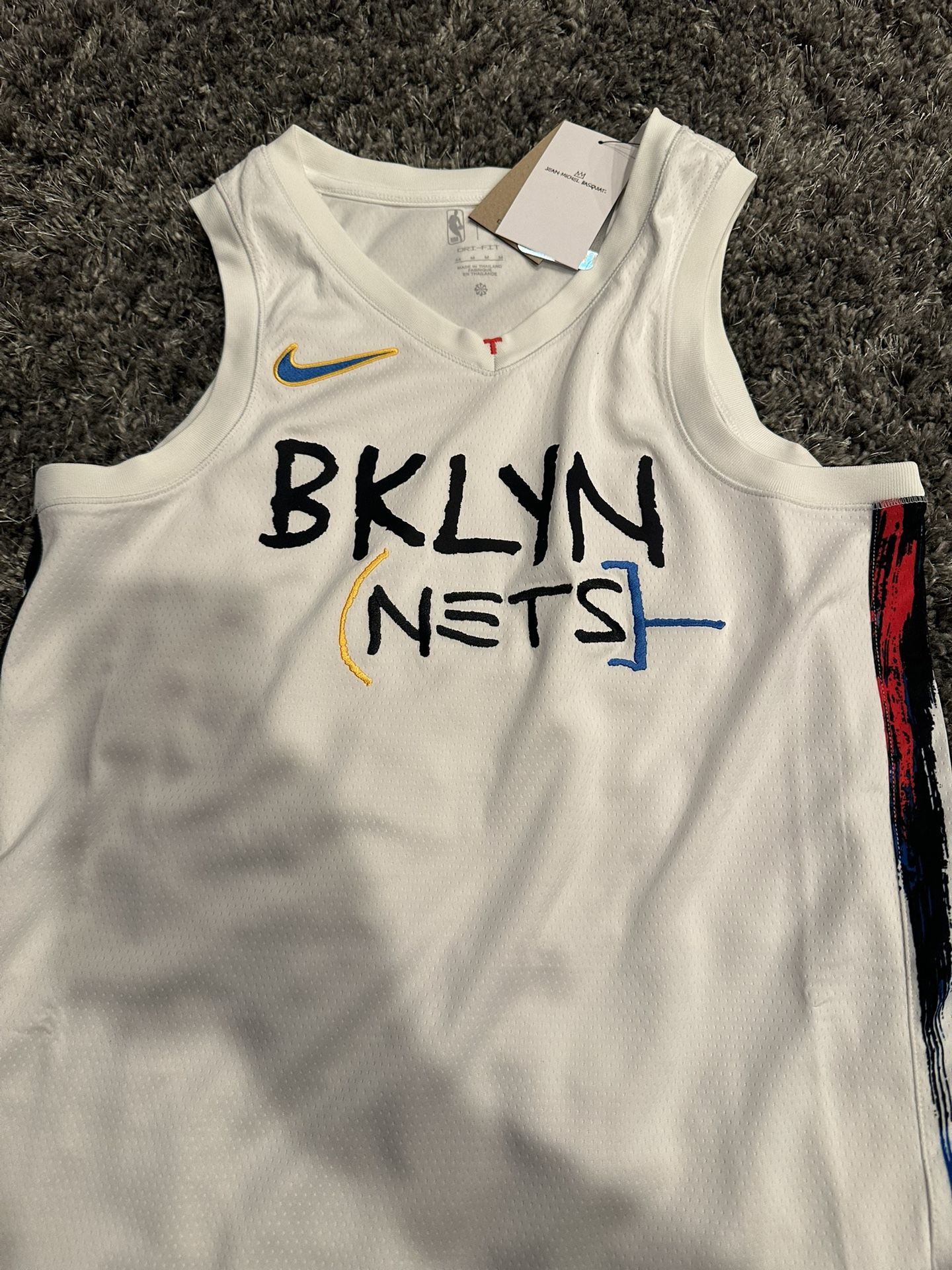 Jean-Michel Basquiat Nike Brooklyn Nets City Edition - Size 44