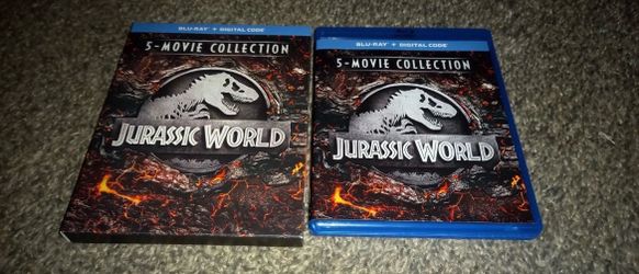 Jurassic Jurassic World five movie collection blu ray