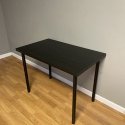 IKEA LINNMON / ADILS Desk, black-brown, 39 3/8x23 5/8 "