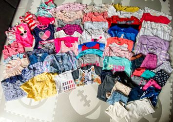 LIKE NEW- Toddler Girl 4/4T Summer Clothing Lot (ALL YOU CAN NEED FOR THE SUMMER!!!)