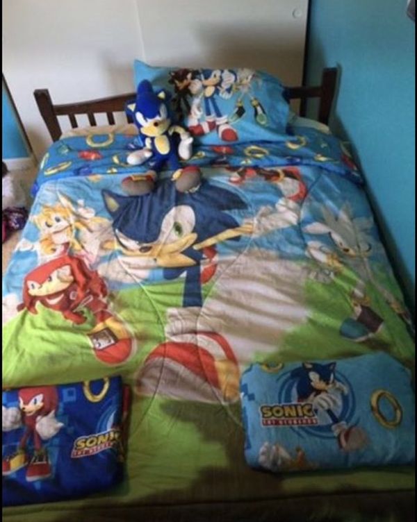Twin Size Sonic The Hedgehog Bedding For In Marina Ca Offerup Twin Size Sonic The Hedgehog Bedding