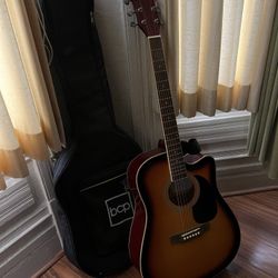Guitar With Case