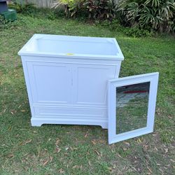 Deborah 35.25 in. W x 21.5 in. D x 34.25 in. H Bath Vanity Cabinet without Top in White 