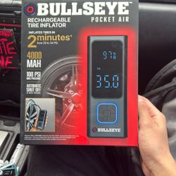 bullseye pocket air rechargeable 