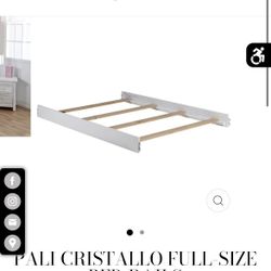 PALI CRISTALLO FULL-SIZE BED RAILS