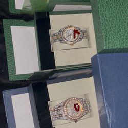 Iced out Watch Reloj De Hombre