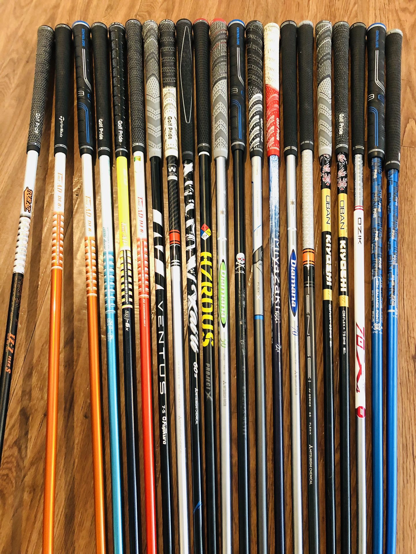 Golf Shafts Ventus Velocore Ventus TR Tour AD Aldila RIP Shafts