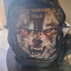 Tilami Rolling Backpack with Lunch bag