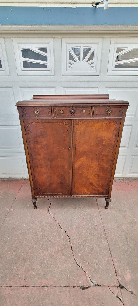 Antique Wardrobe Dresser // $375